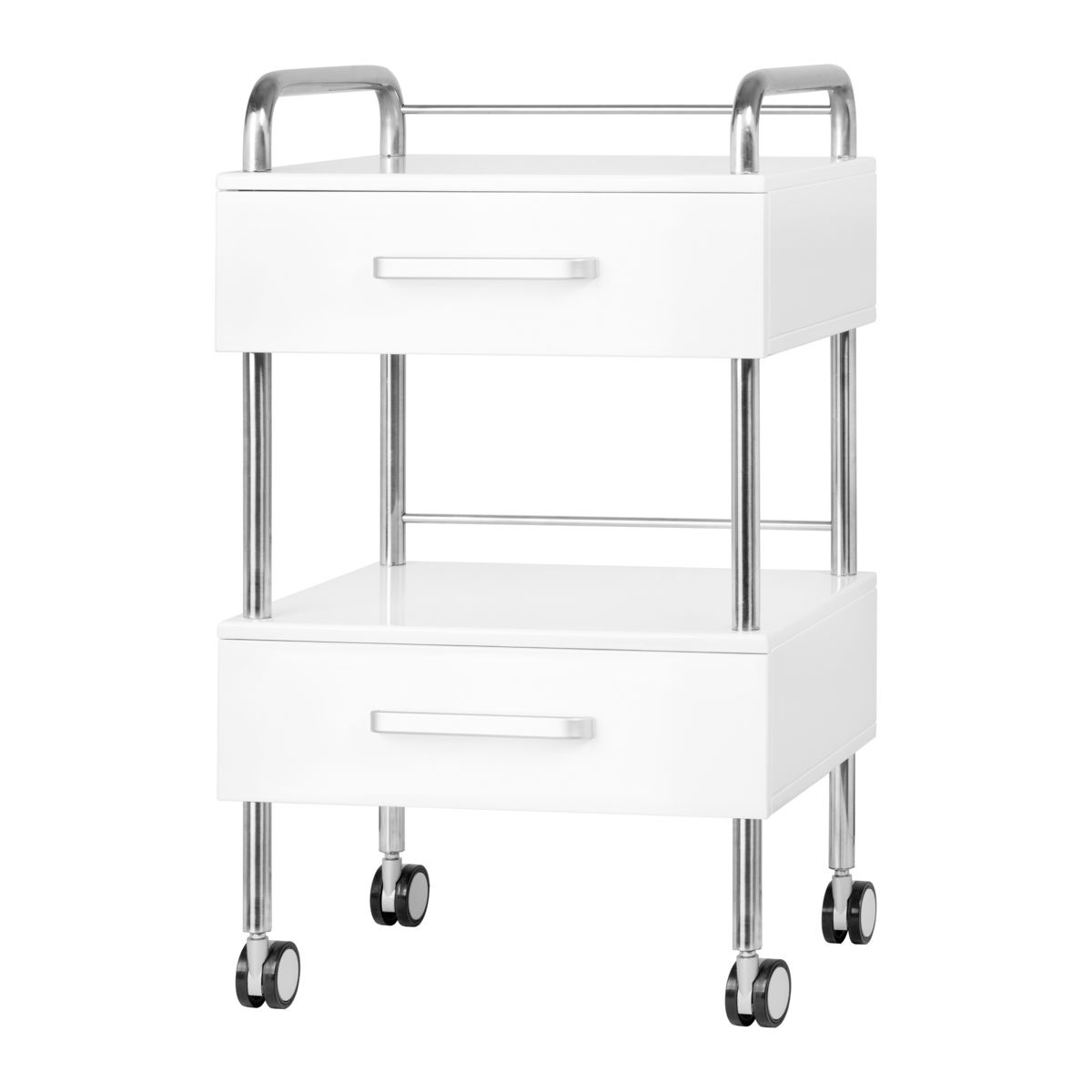 Kosmetologinis vežimėlis 6051 WHITE