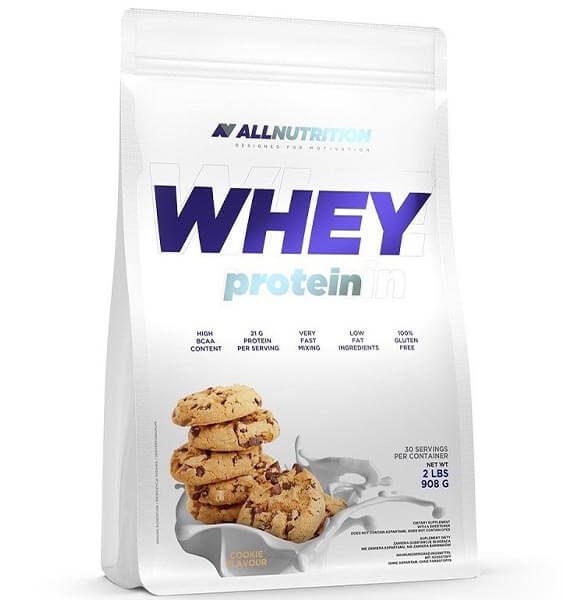 Allnutrition Whey Protein, Šokoladinio sausainio, 908 g