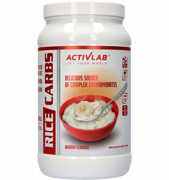 ActivLab Rice Carbs, Banana, 1000 g