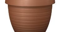 Plastikinis lauko vazonas SCHEURICH TERRACOTTA (270/30), molio sp., skersmuo 30 cm.