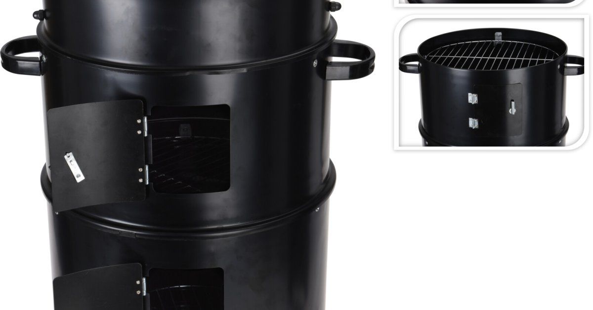 Rūkykla Bbq Smoker, 40 x 78 cm.