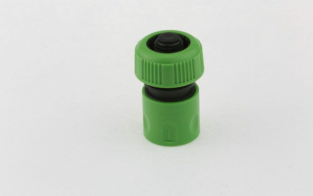 Jungtis žarnai HERVIN GARDEN WS-4327, 3/4" skersmens žarnos jungtis, su vožtuvu, atjungus laistymo į