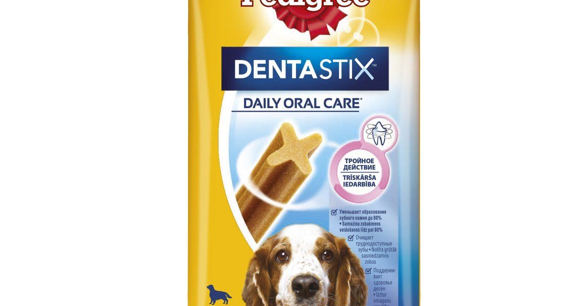 Skanėstas šunims PEDIGREE Dentastix, 7vnt., vidutiniams šunims, 180g