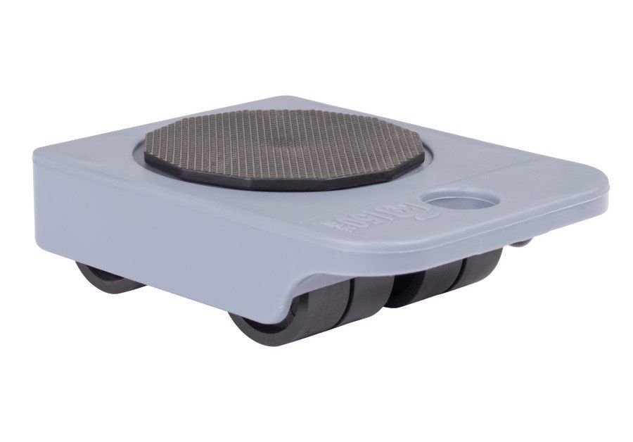 Transportavimo plokštelė minkštoms grindims WALTECO, apkrova 150 kg, pilkas