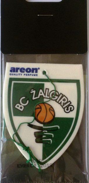 Automobilių oro gaiviklis AREON, žalgiris, pakabinamas