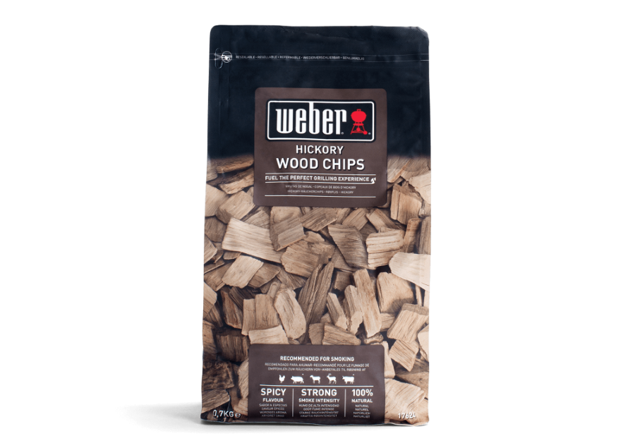 Rūkymo drožlės WEBER, hikorija, 700g