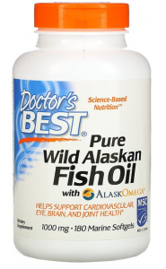 Pure Wild Alaskan Fish Oil with AlaskOmega 1000 mg