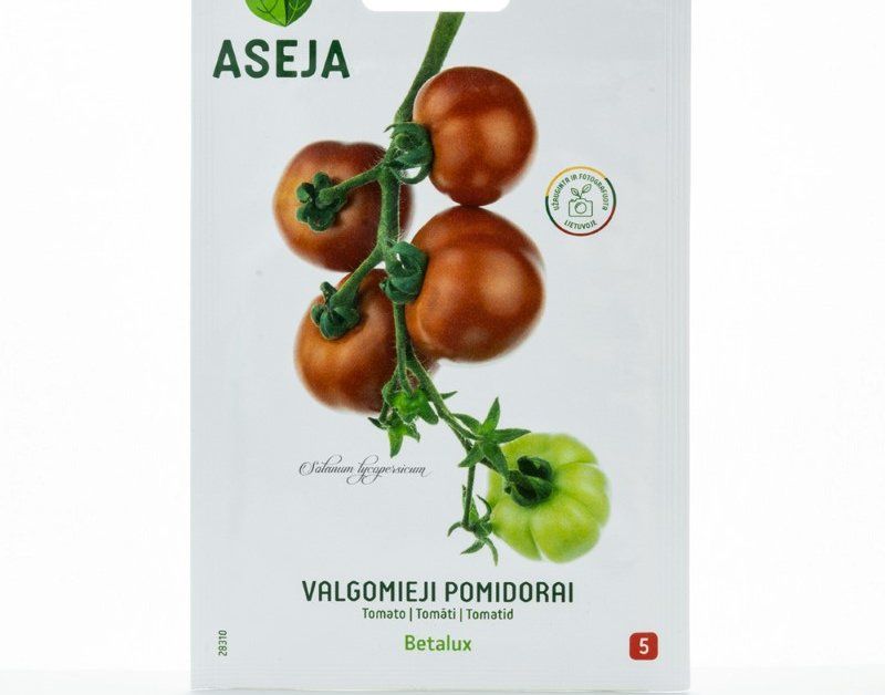 Daržovių sėklos, valgomieji pomidorai Betalux, ASEJA, 0,2gr, 28310(5)