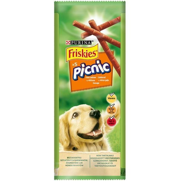 Užkandis šunims PURINA FRISKIES Picnic, su vištiena, 42g
