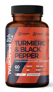 Turmeric 700 mg Black Pepper 5 mg