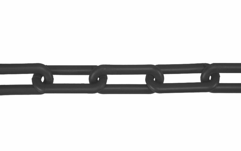 Plastikinė grandinė POSAMO VAUKA, 6mm, juodos spalvos