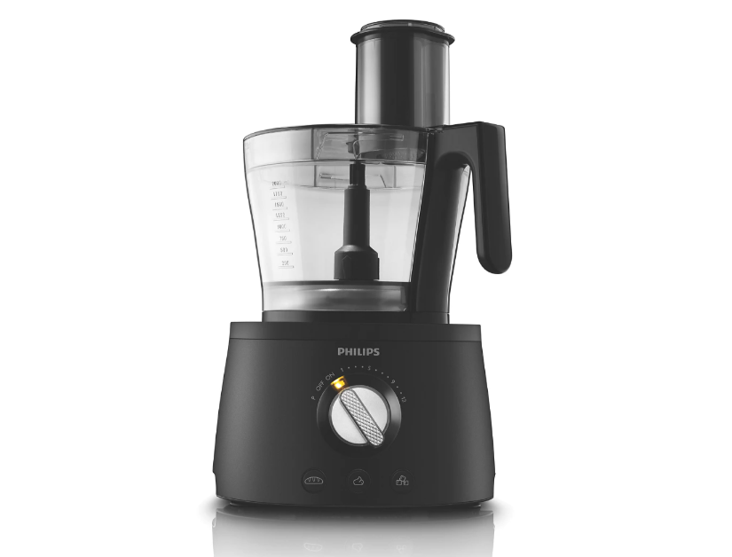 Virtuvinis kombainas PHILIPS HR7776/90, juoda sp.
