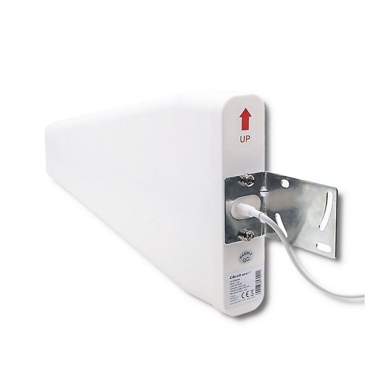 4G LTE Antena - Qoltec 57021 18 dBi Lauko Balta