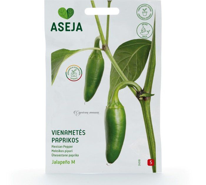 Vienametės paprikos ASEJA Jalapeno, 0,5 g, 24510(5)