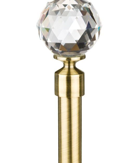 Užbaigimas karnizui STOL-KAR Kula Crystal, Metalinis karnizo užbaigimas KULA CRYSTAL. Skersmuo - 16m