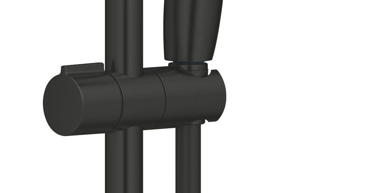 Dušo komplektas GROHE QuickFix Vitalio Start 100, 100mm 2-srovių rankinis dušelis, 600mm stovas,1750