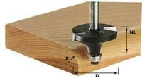 Apvalinimo freza su dvejais skirtingo diametro guoliais Festool 3/10/50 mm