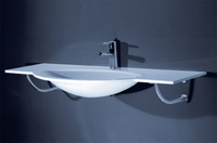 Praustuvas VISPOOL L-1300 129x52