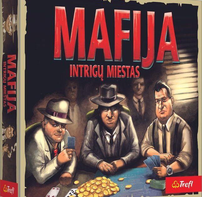 Stalo žaidimas TREFL, „Mafija: intrigų miestas“, LT