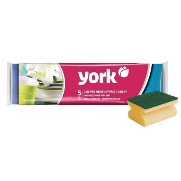Mažos kempinės YORK 3102, D63102000000, 5 vnt.