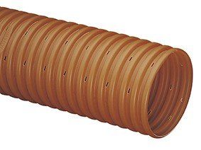 Drenažo vamzdis PVC WAVIN, d113/126, be filtro, 103411212