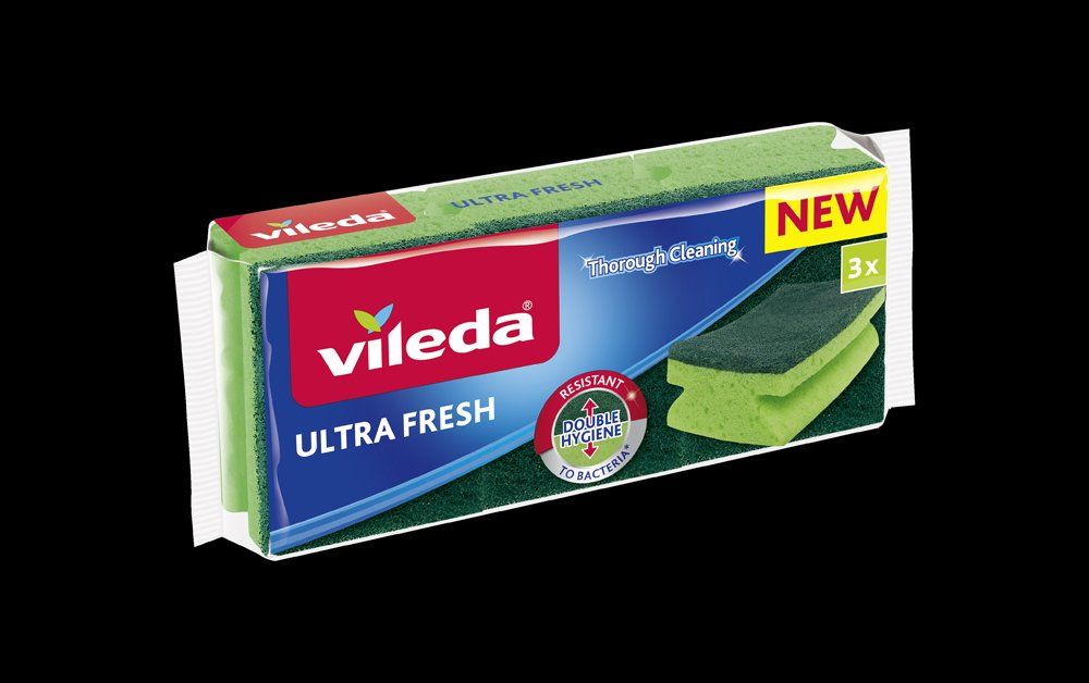 Kempinė VILEDA Ultra Fresh, 3 vnt.