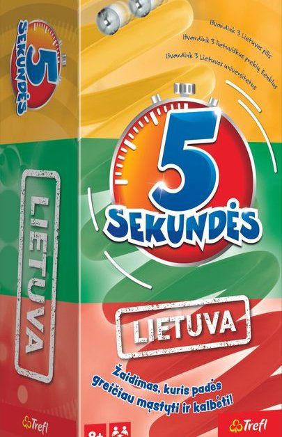 Stalo žaidimas TREFL, 5 seconds Lietuva LT
