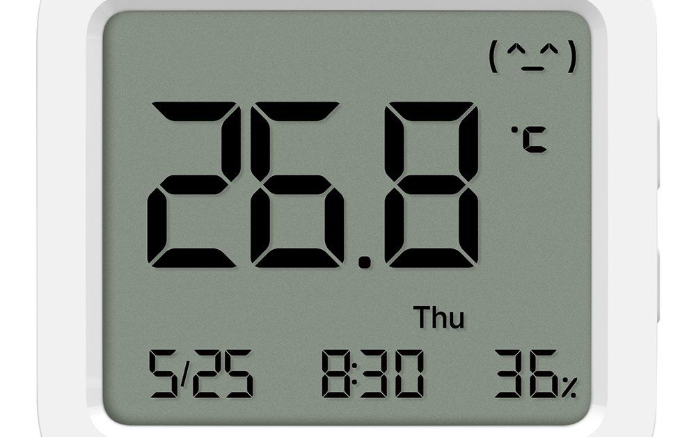 Išmanusis valdiklis su temperatūros bei drėgmės steb. XIAOMI Mi 3, naudojamas per Mi Home programėlę