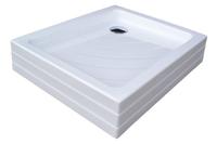 Akrilinis dušo padėklas Ravak Aneta, 75x90 PU baltas