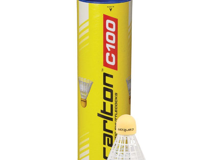 Badmintono skrajukės Carlton C100 nailon., medium 3vnt