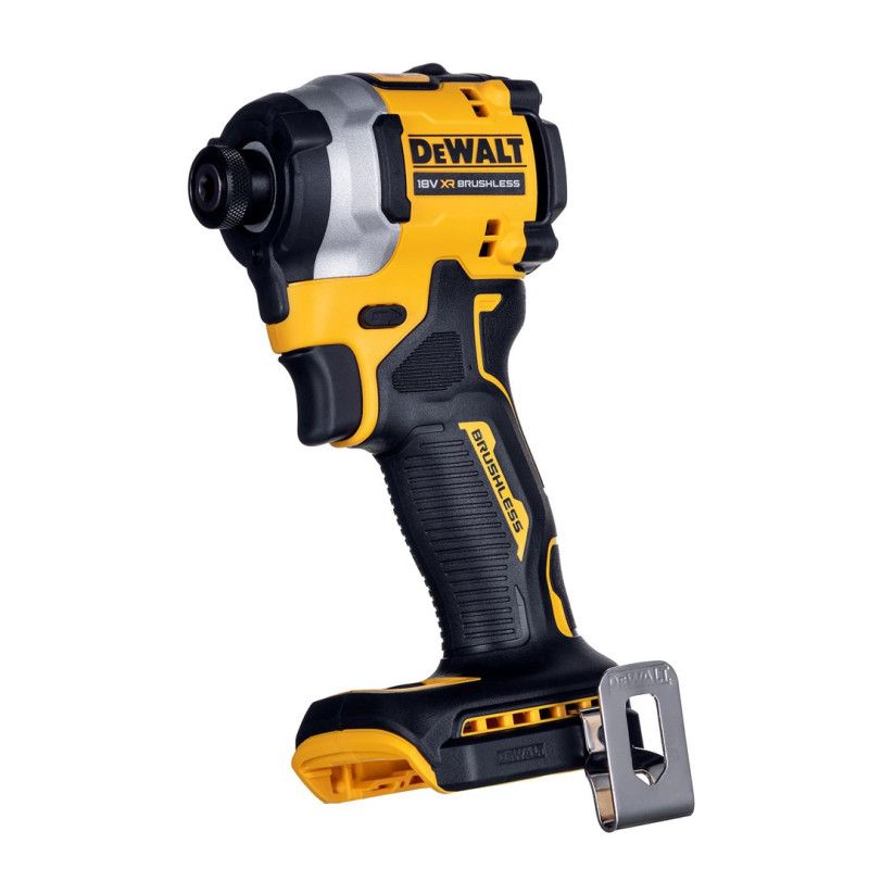 Akumuliatorinis Vairuotojas - DEWALT DCF850N-XJ 1 / 4" 18V Reguliuojamas Sukimo Momentas Juodas