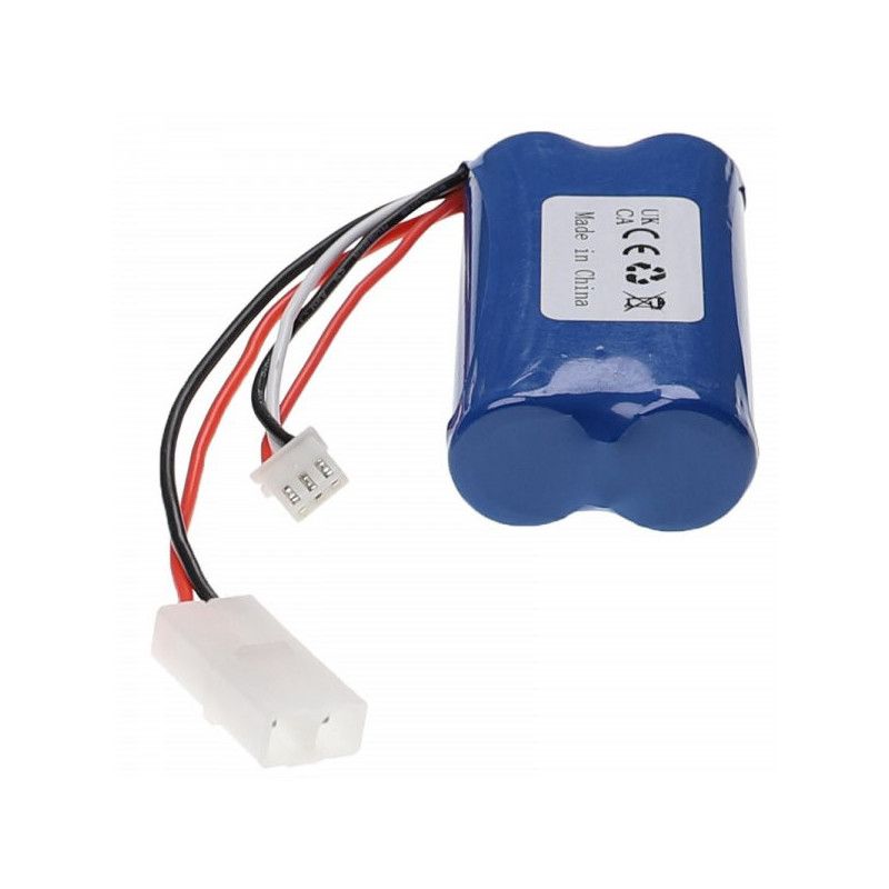 Akumuliatorius modeliams gaminti ua 7.4V, Li-Ion, 1300mAh, KET-2P jungtis