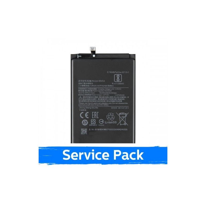 Akumuliatorius skirtas Xiaomi Redmi Note 9 / Redmi 9 BN54 (Service Pack)