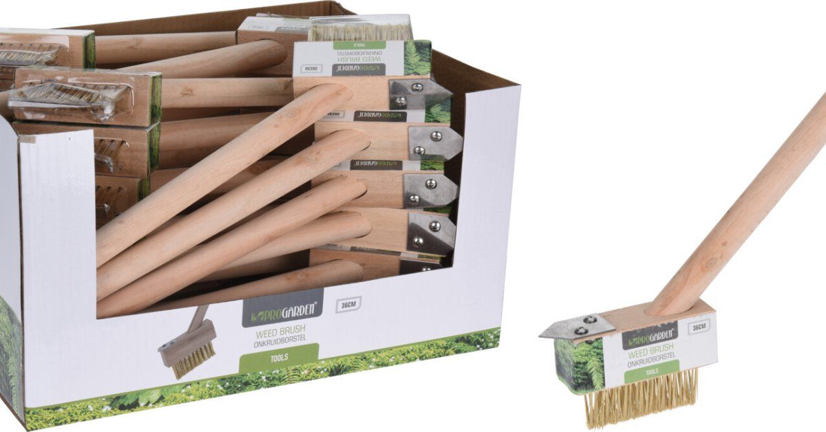 Šepetys trinkelių tarpams PROGARDEN, kotas 36 cm