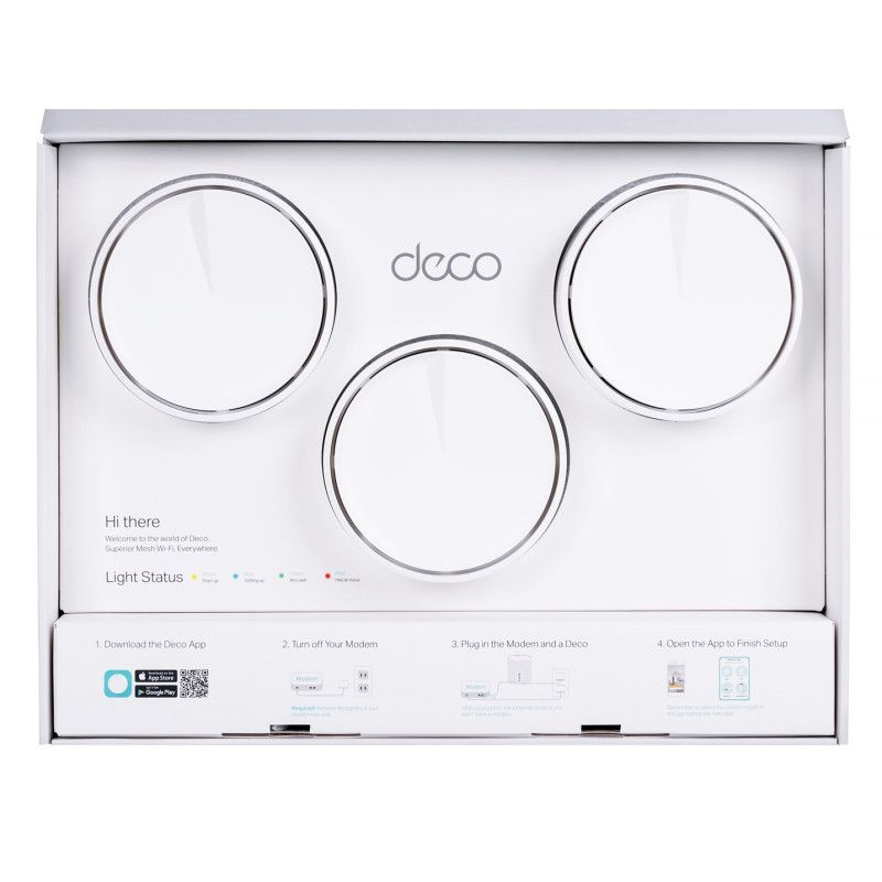 Belaidžio Tinklo Sistema - Tp-link Ax3000 3-vnt WiFi 6 Sistema
