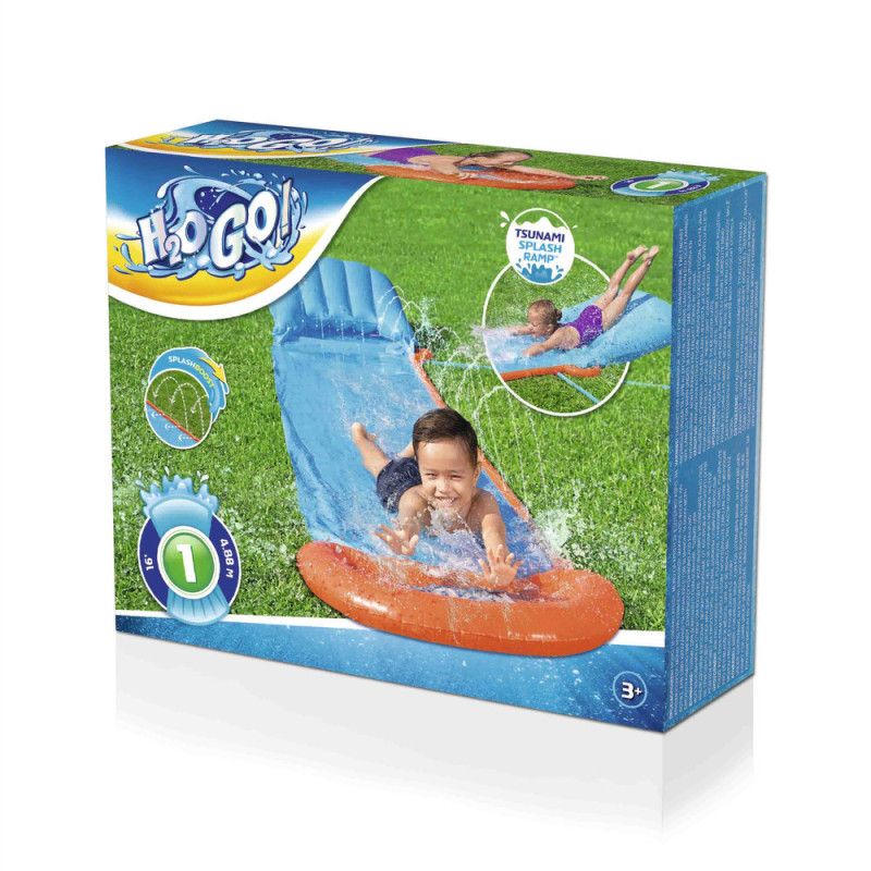 Bestway 52477 H2OGO! Tsunami Splash rampa viena čiuožykla