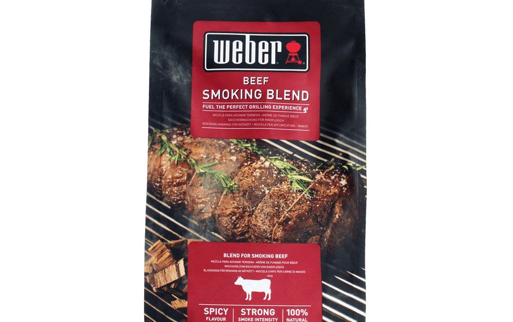 Rūkymo drožlės WEBER, jautienai, 700g