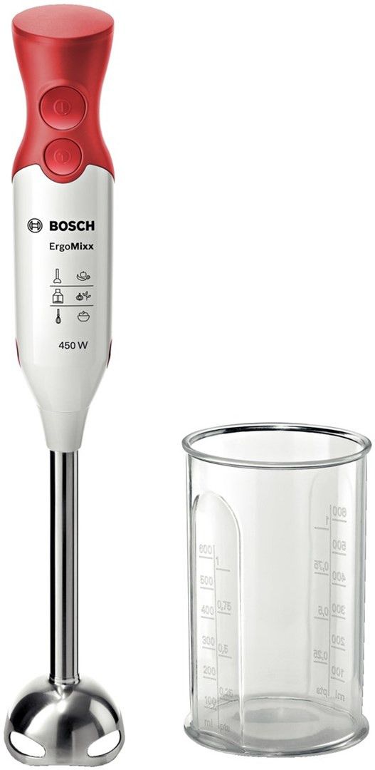 „Bosch MSM64110“ trintuvas Panardinamas trintuvas 450 W Raudona, Balta