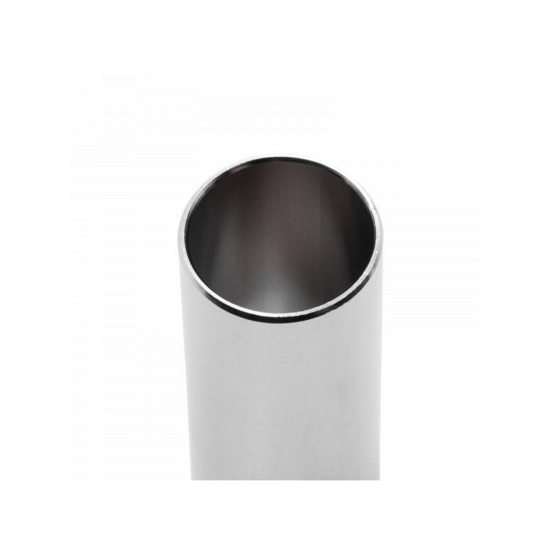 Butelio kaklelis / čiuožykla pagaminta iš metalo, sidabro, 59,6 mm