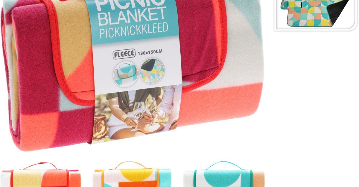 Turistinis kilimėlis, matmenys 130x150cm, įvairių spalvų