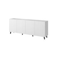 Komoda PAFOS 200x42x82 balta matinė