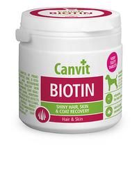 Canvit Biotin papildai šunims odai ir kailiui, N100, 100 g