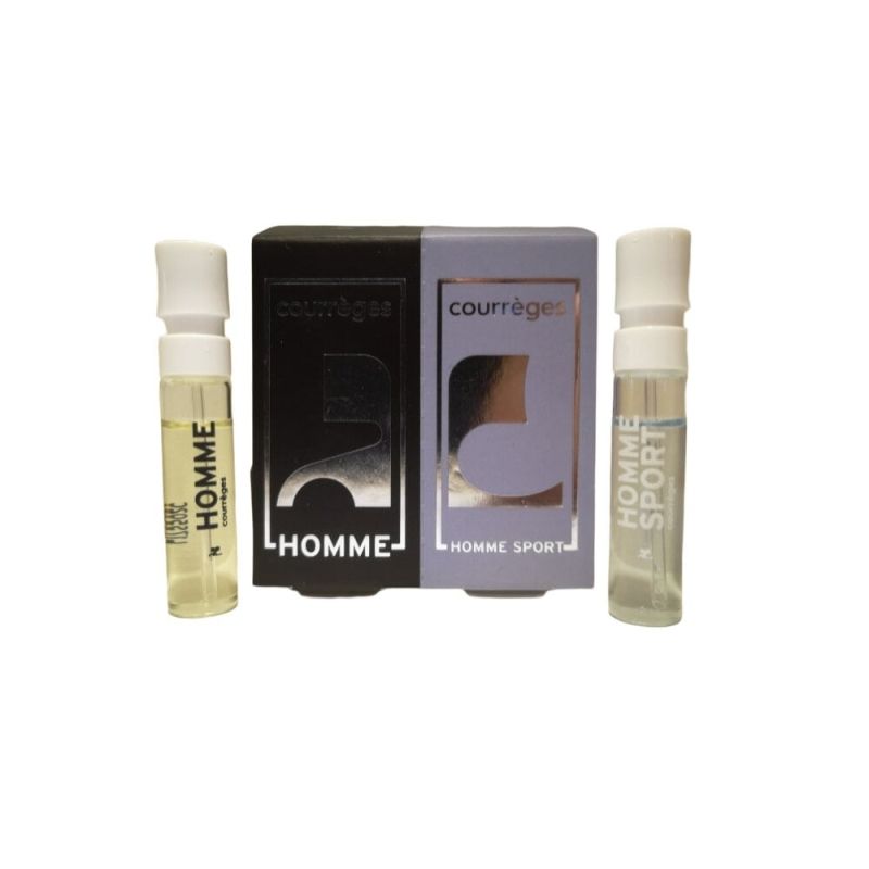 Courreges Homme - Homme Sport 2 x 1.5ml edt kvepalų mėginukai vyrams