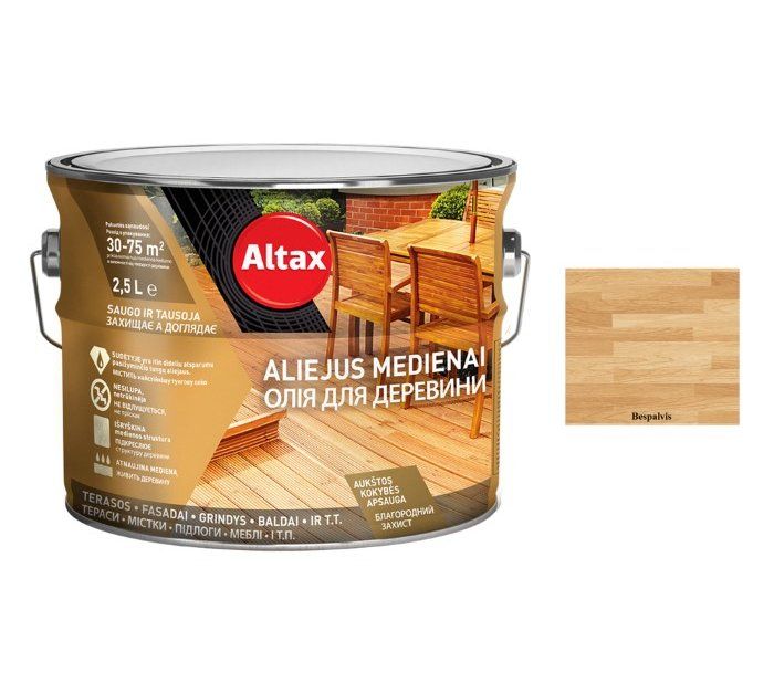 Aliejus ALTAX, 2,5 l, bespalvis
