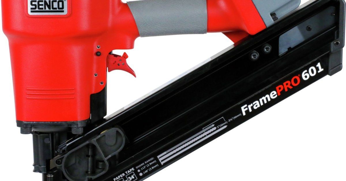 Pneumatinė viniakalė SENCO Frame Pro 601, 34° vinims 50 - 90 mm, 2,87 - 3,3 mm