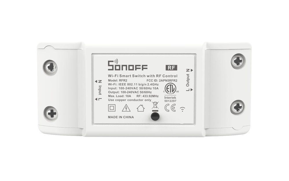 Išmanusis Wi-Fi jungiklis su RF valdymu SONOFF Rfr2