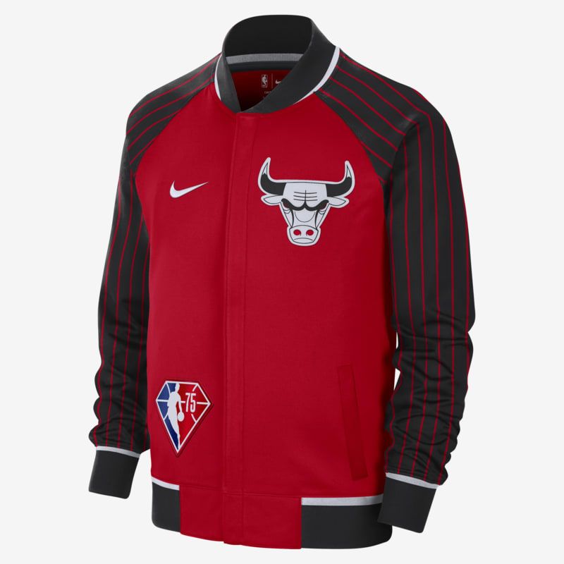 Nike Nba Chicago Bulls Bliuzonas - Dydis S (DB2442-657 Džemperiai)