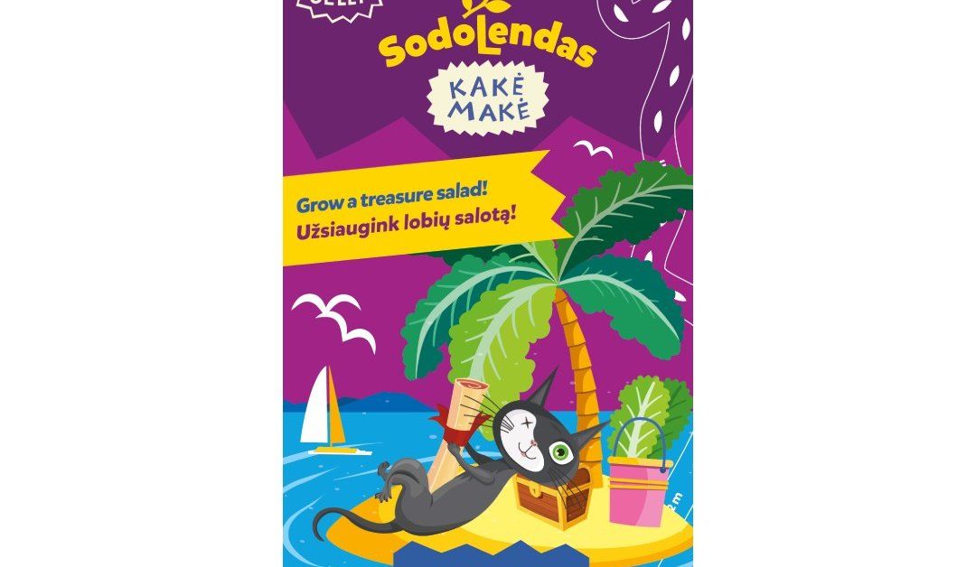 Daržovių sėklos, KAKĖ MAKĖ salotos Baby Leaf veislių mišinys