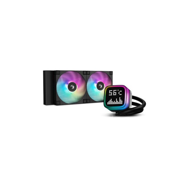 „DeepCool R-LP240-BKMSNC-G-1“ kompiuterio aušinimo sistema Kompiuterio korpusas, procesorius „viskas viename“ skysčio au