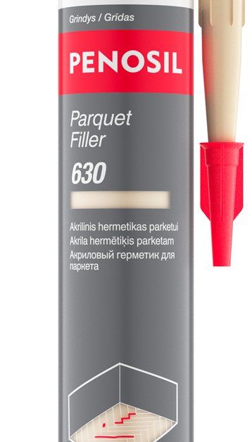 Akrilinis hermetikas medinėms grindims, parketui PENOSIL, Parquet Filler 630 92, alksnis, eglė, 300